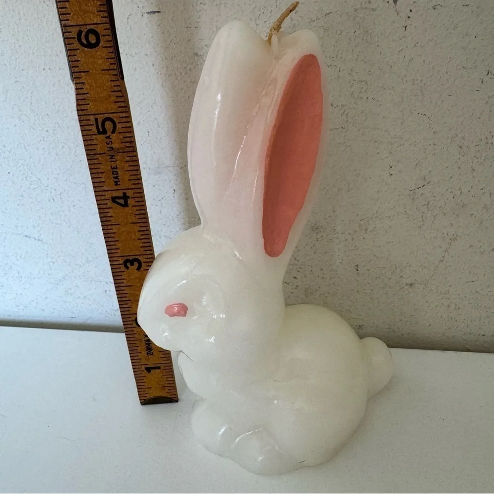 Pier 1 Pastel Lavender Purple Easter Bunny Candles Set of 2
